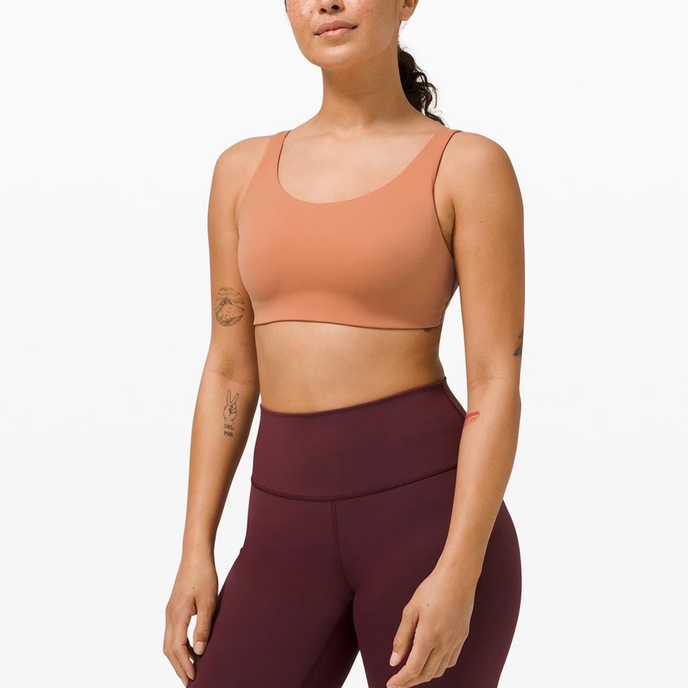 Lululemon In Alignment Straight Strap Bra